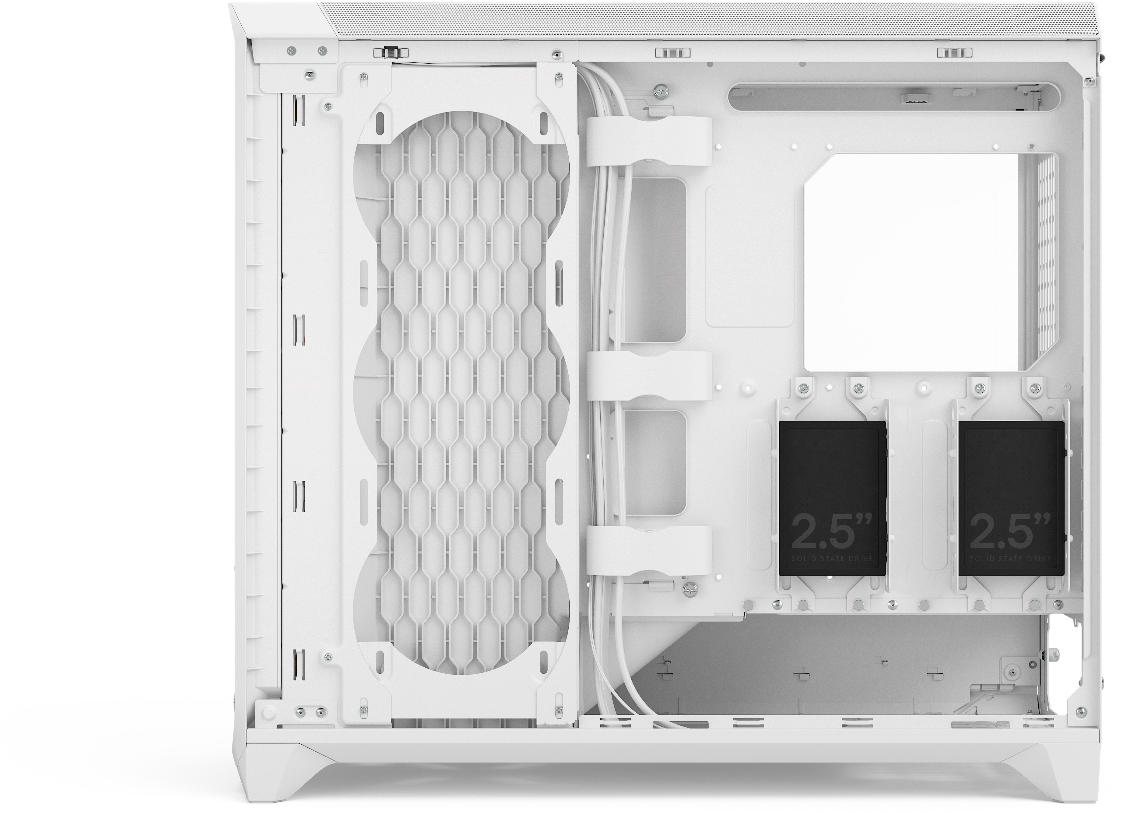 Fractal Design - Torre E-ATX Fractal Design Meshify 3 XL RGB Blanca TG Clear Tint
