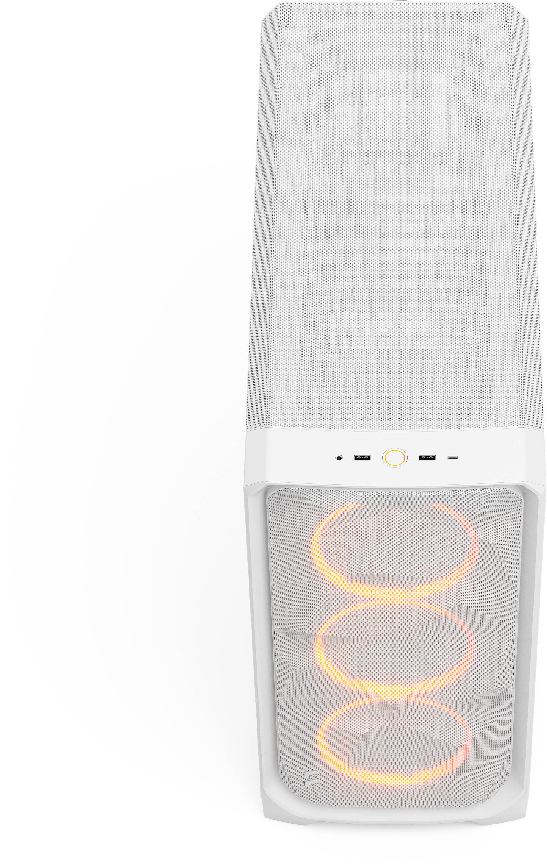 Fractal Design - Torre E-ATX Fractal Design Meshify 3 XL RGB Blanca TG Clear Tint