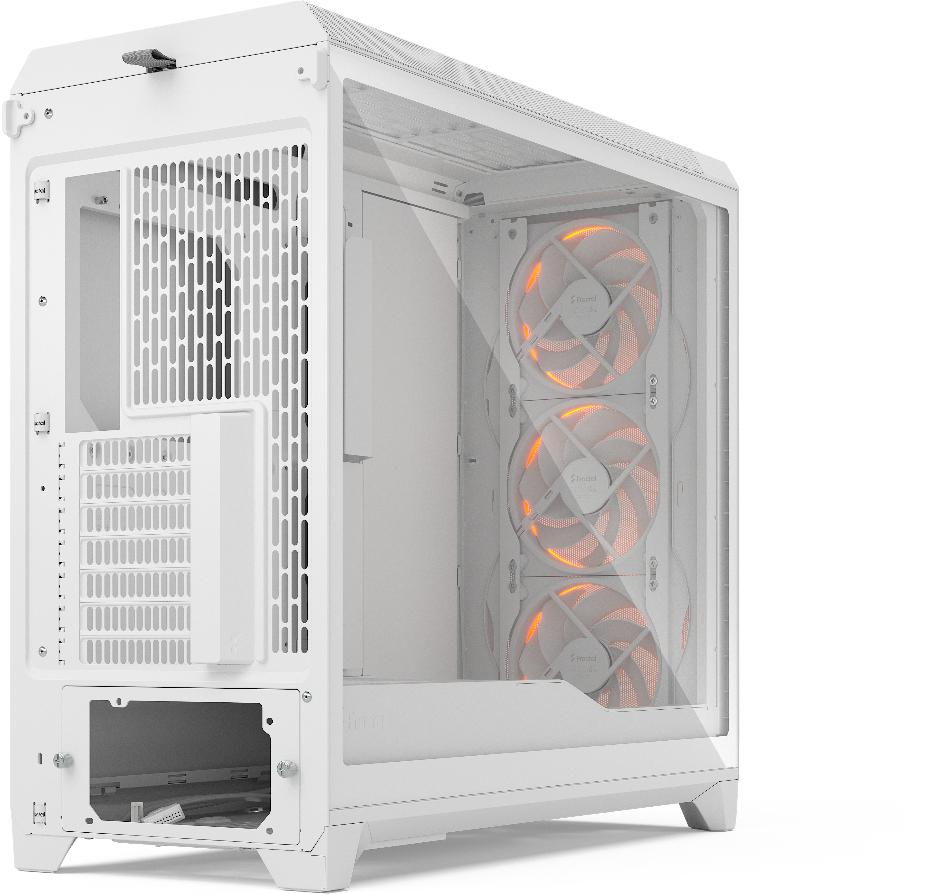 Fractal Design - Torre E-ATX Fractal Design Meshify 3 XL RGB Blanca TG Clear Tint