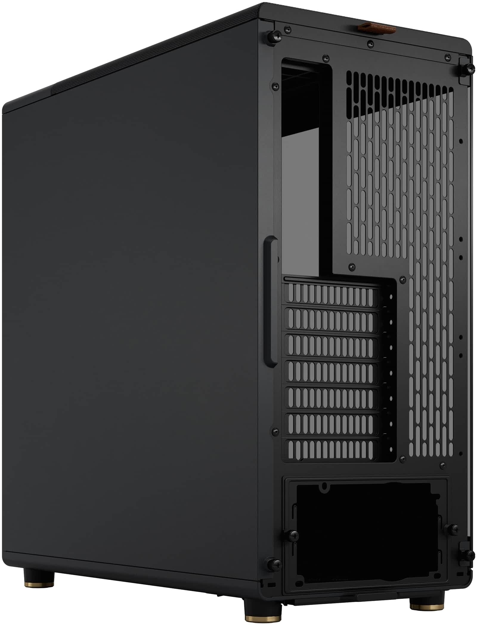 Fractal Design - Torre ATX Fractal North Black Carbon Cristal Templado