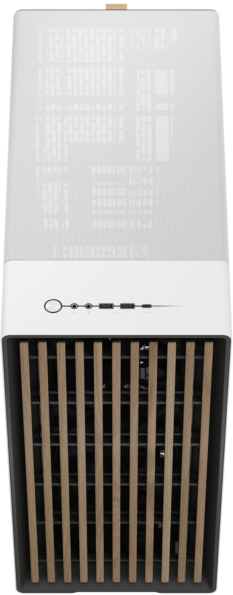 Fractal Design - Torre E-ATX Fractal Design North XL Chalk White TG Clear Reverse Connector