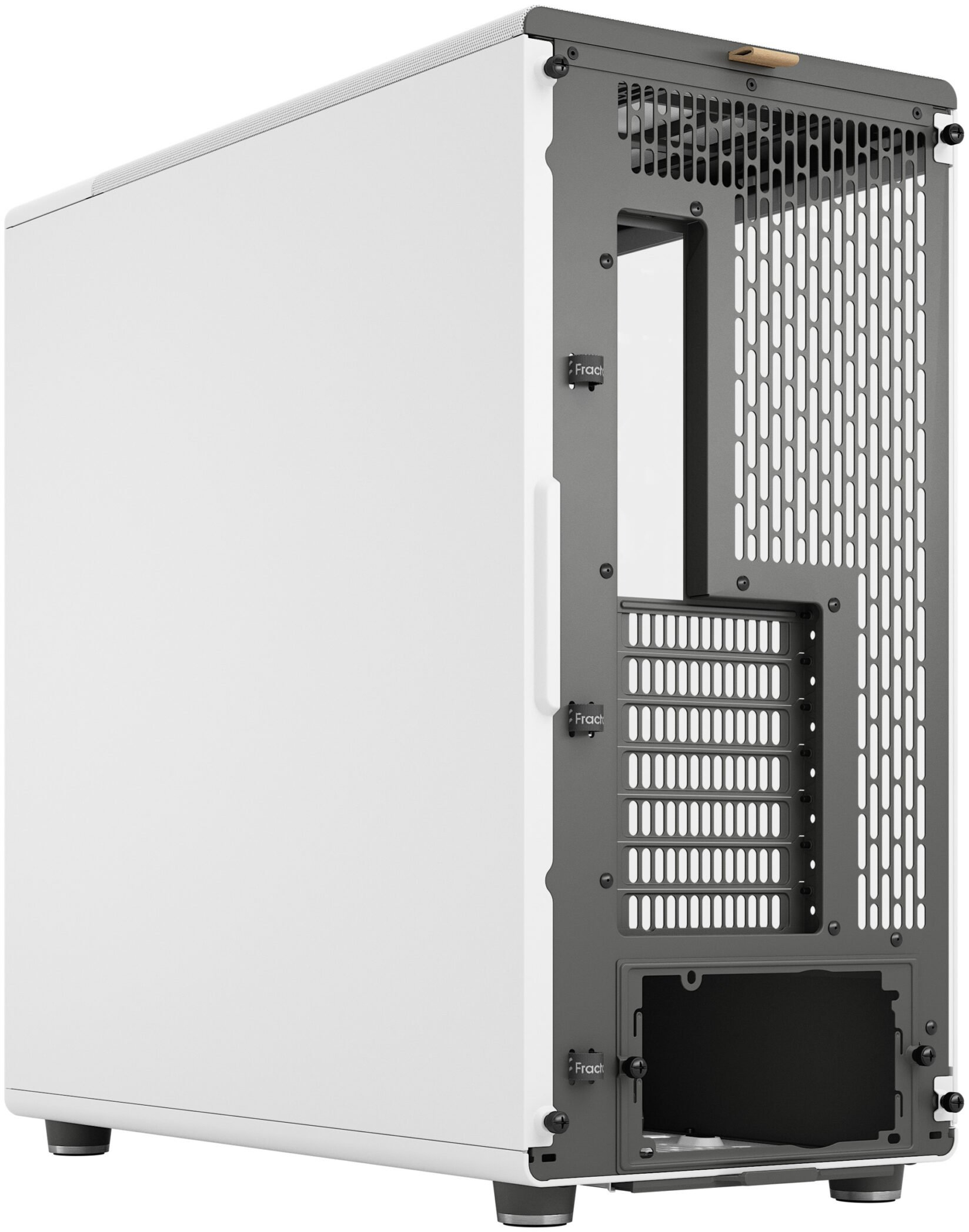 Fractal Design - Torre E-ATX Fractal Design North XL Chalk White TG Clear Reverse Connector