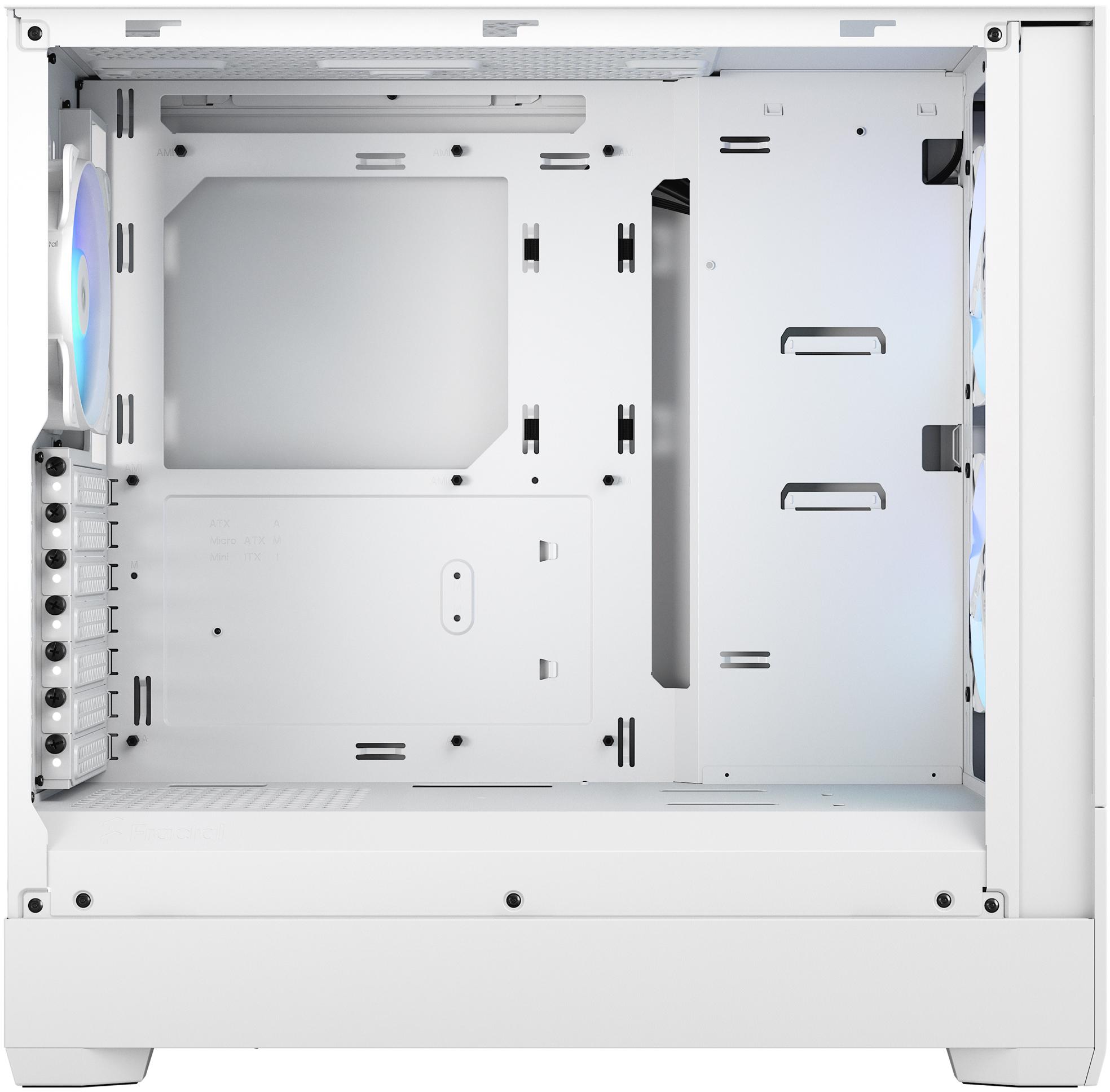 Fractal Design - Torre ATX Fractal Design Pop Air RGB White TG Clear Tint