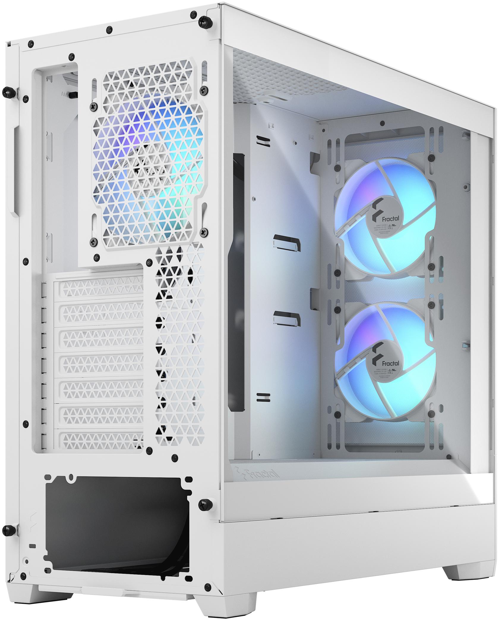 Fractal Design - Torre ATX Fractal Design Pop Air RGB White TG Clear Tint