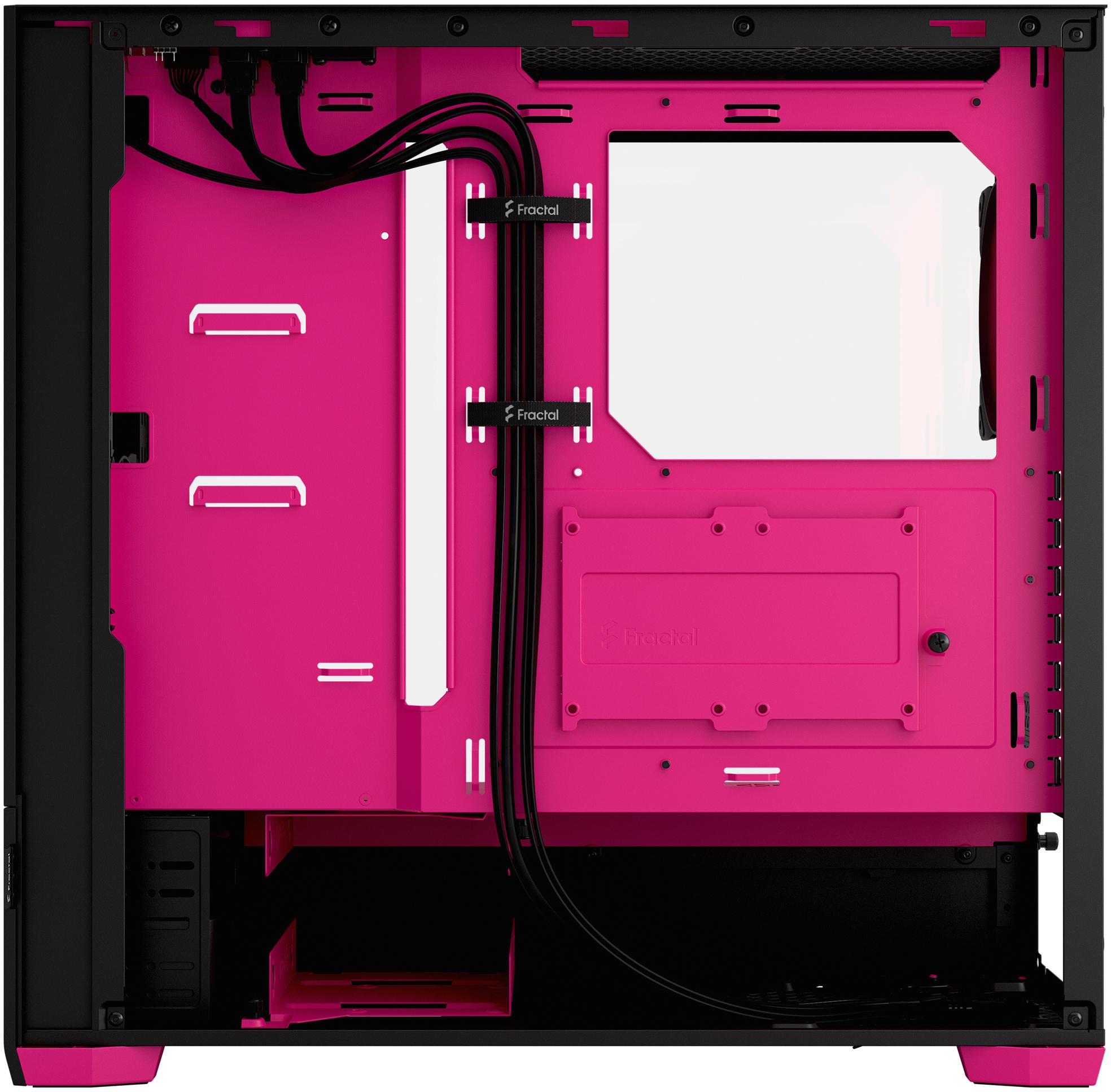 Fractal Design - Torre ATX Fractal Design Pop Air RGB Magenta Core TG Clear Tint