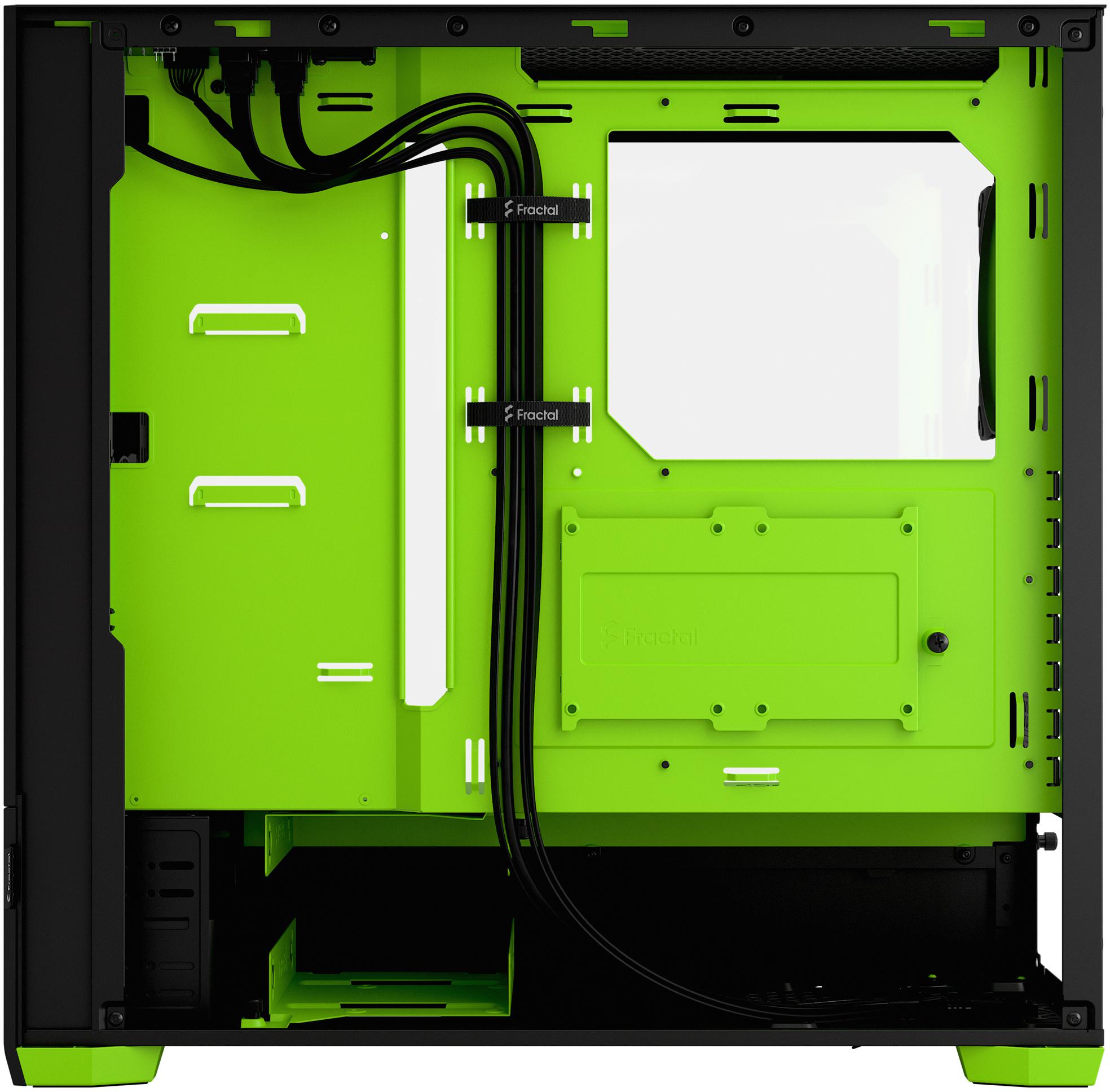 Fractal Design - Torre ATX Fractal Design Pop Air RGB Green Core TG Clear Tint