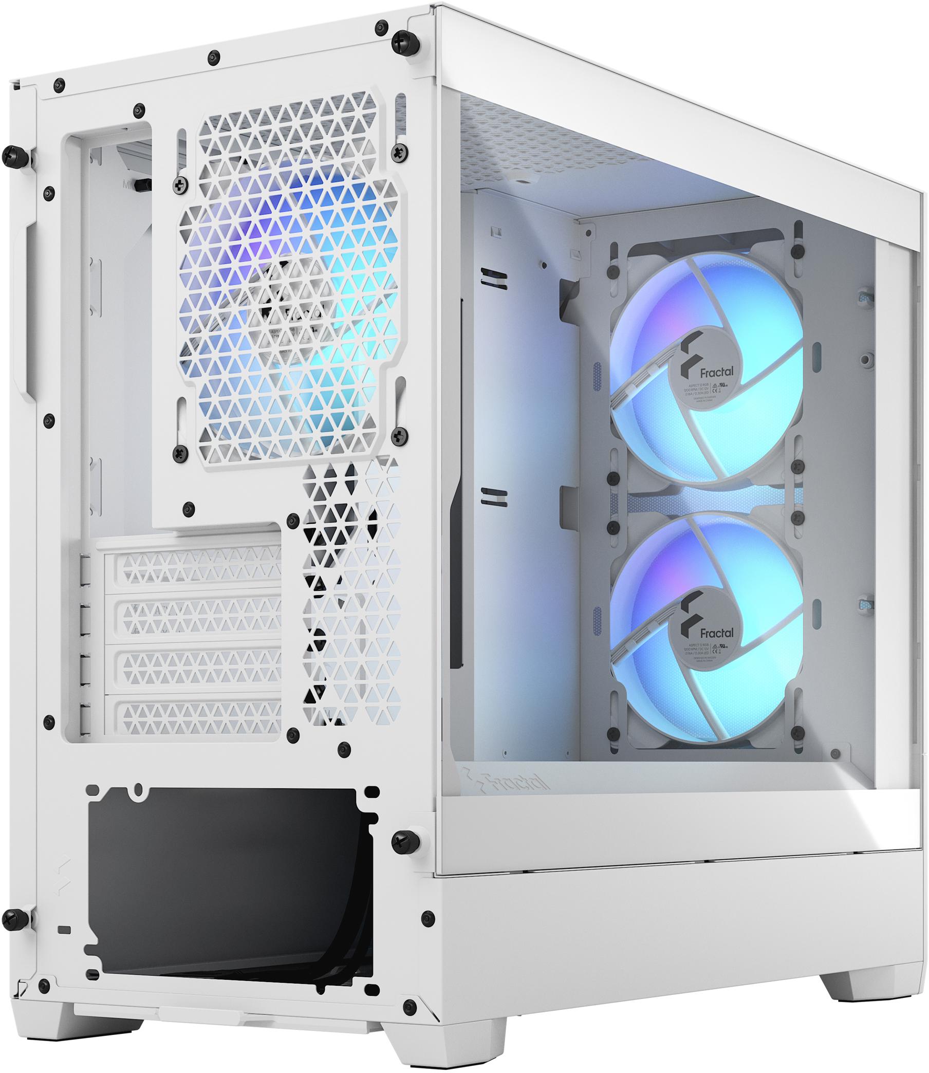 Fractal Design - Torre Micro-ATX Fractal Design Pop Mini Air RGB White TG Clear Tint