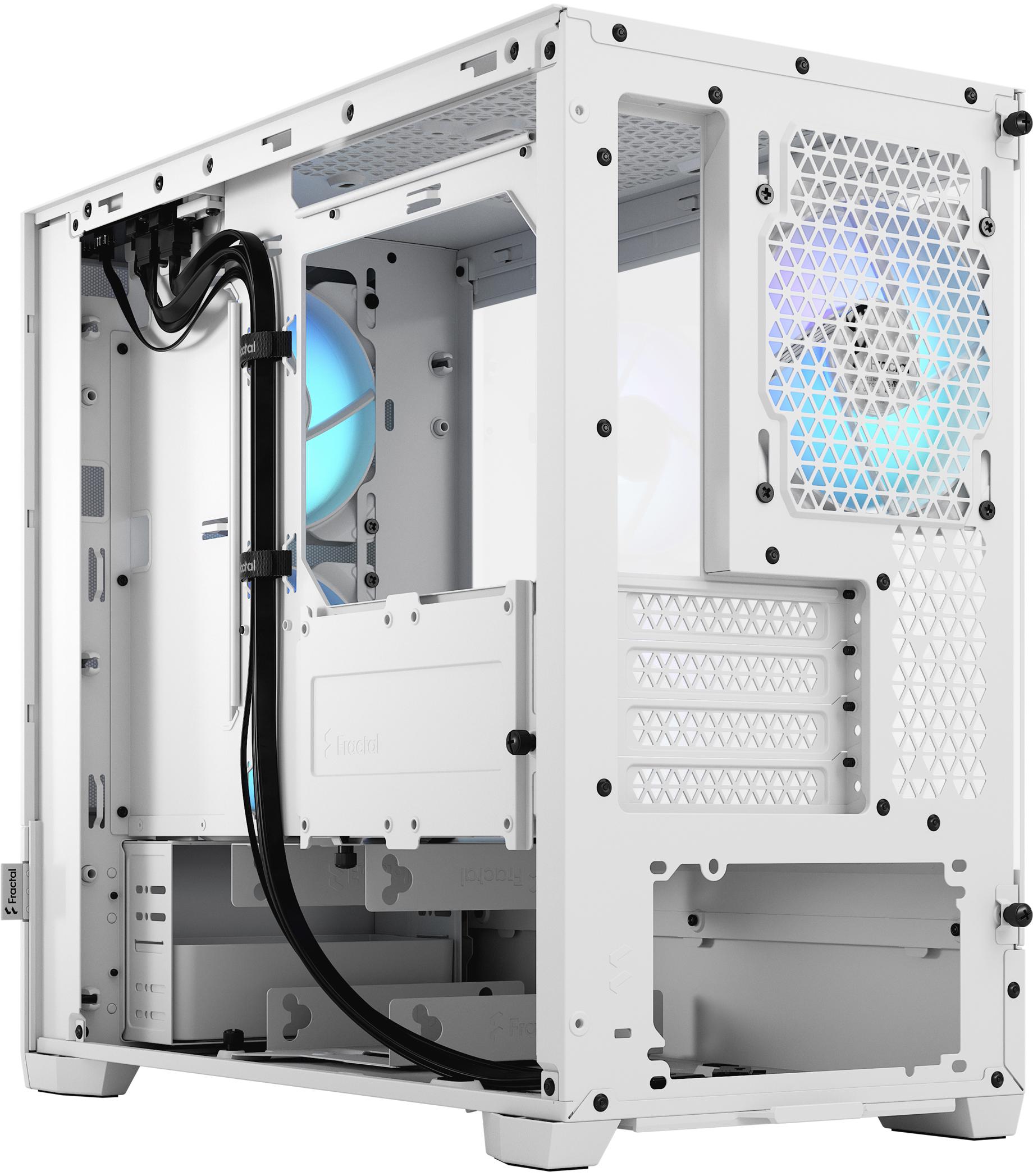 Fractal Design - Torre Micro-ATX Fractal Design Pop Mini Air RGB White TG Clear Tint