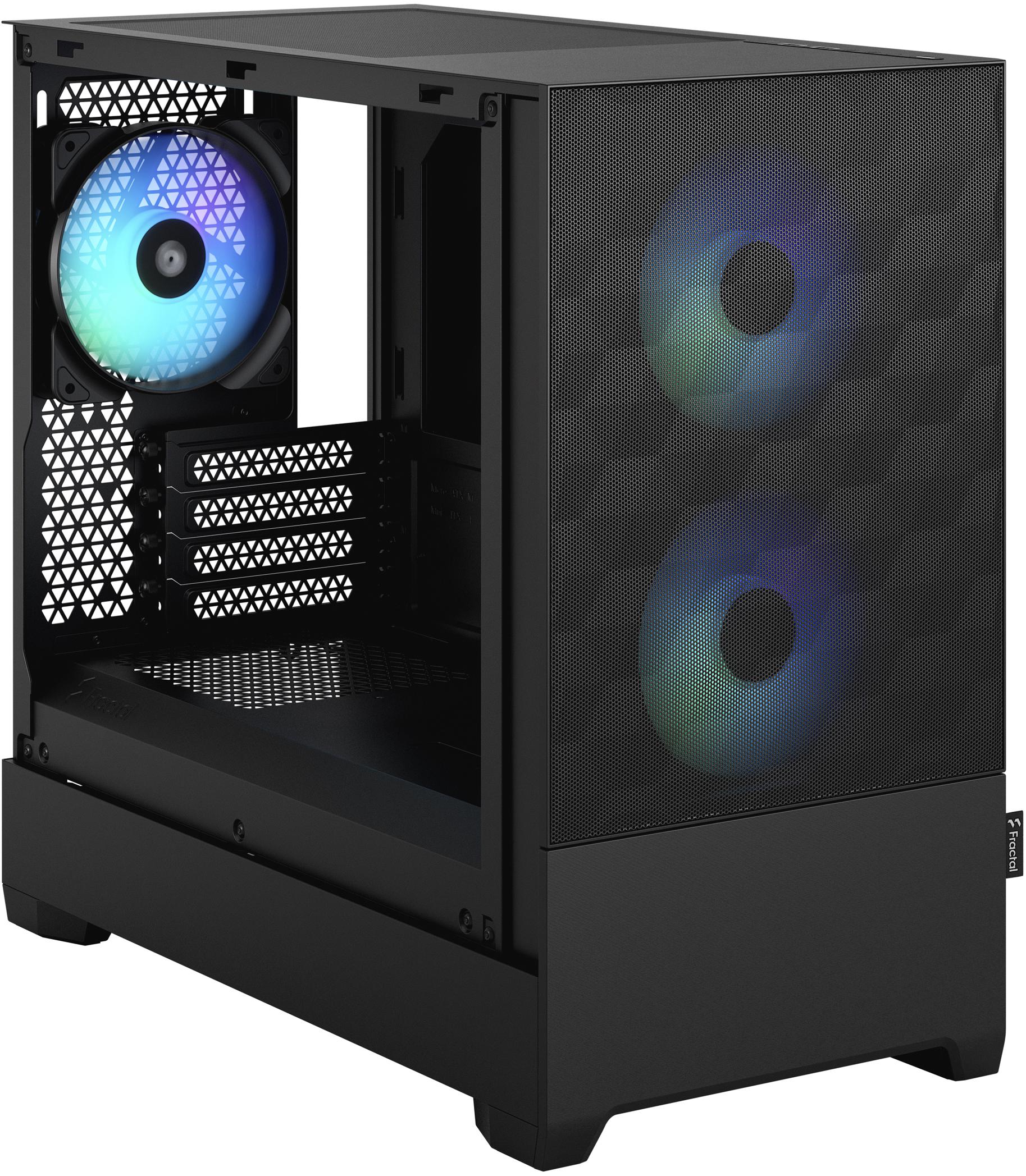 Fractal Design - Torre Micro-ATX Fractal Design Pop Mini Air RGB Black TG Clear Tint