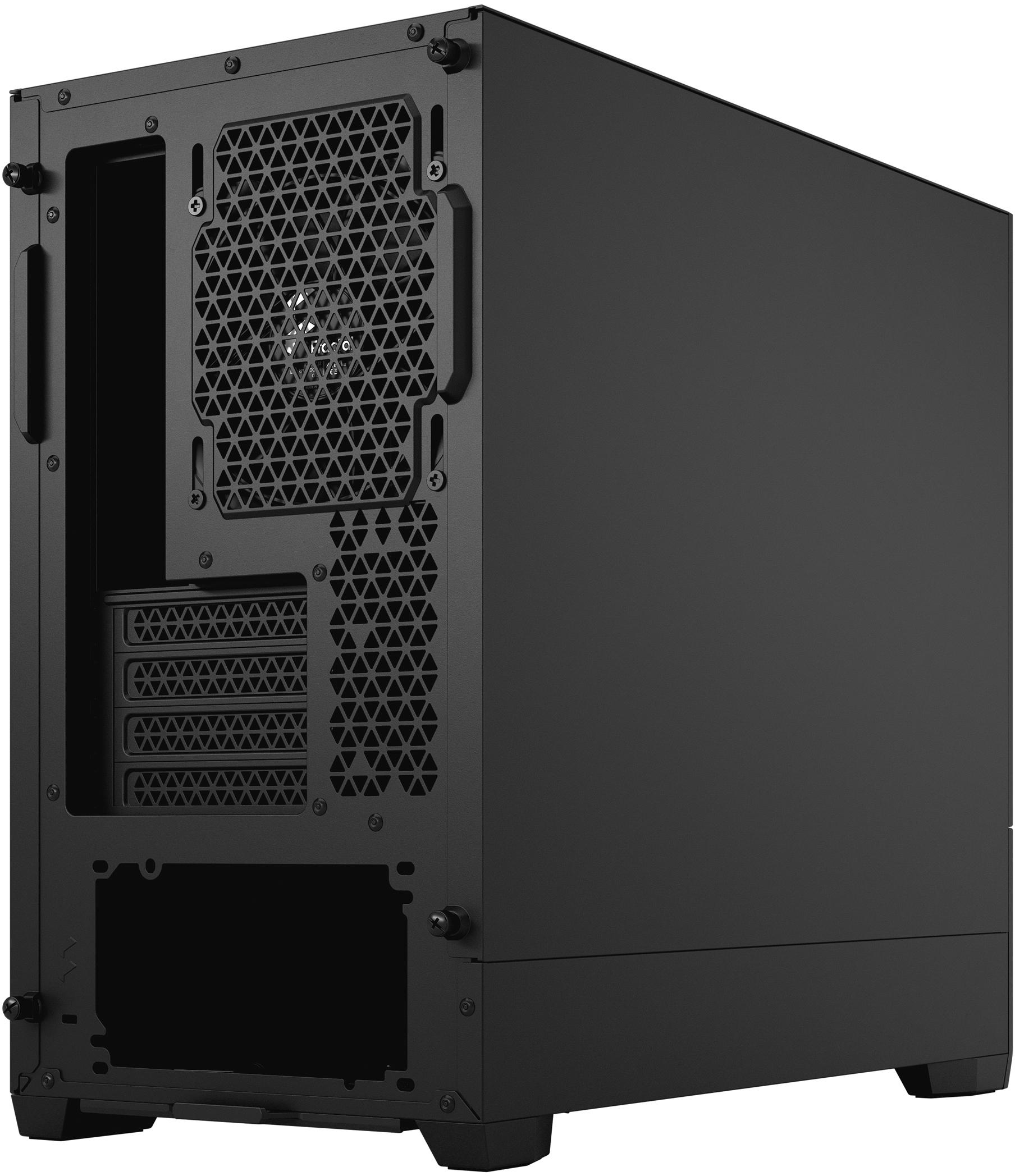 Fractal Design - Torre Micro-ATX Fractal Design Pop Mini Silent Black Solid