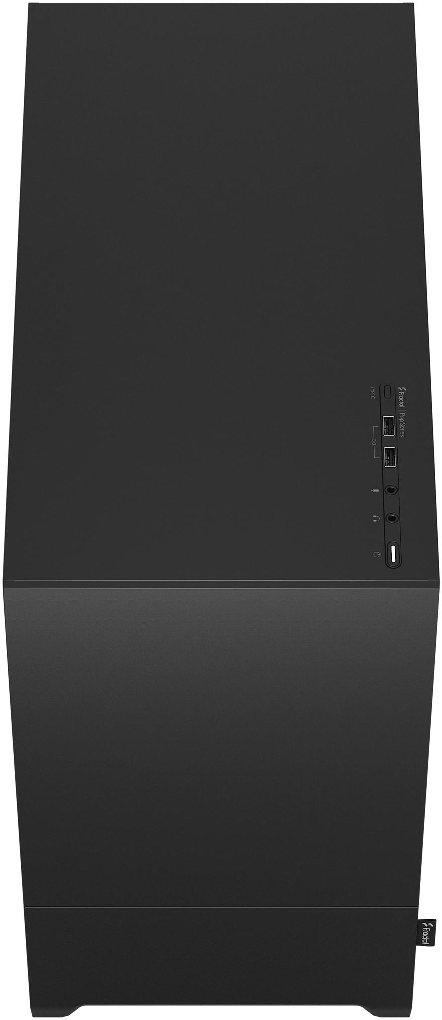 Fractal Design - Torre Micro-ATX Fractal Design Pop Mini Silent Black Solid