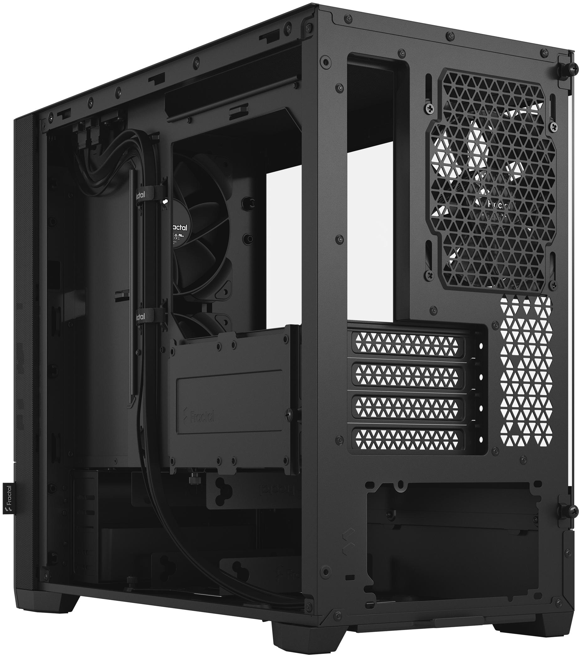 Fractal Design - Torre Micro-ATX Fractal Design Pop Mini Silent Black TG Clear Tint