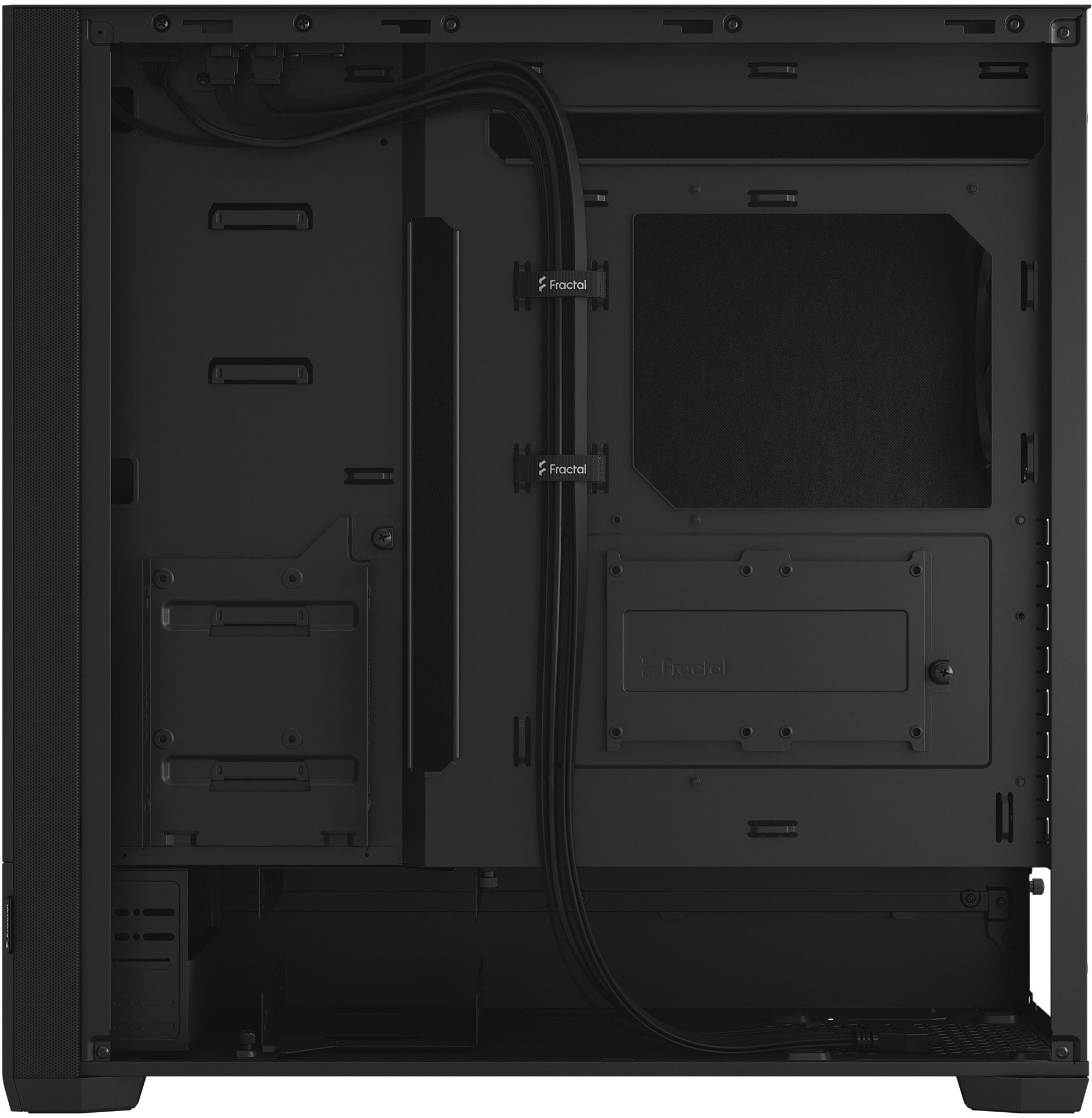 Fractal Design - Torre E-ATX Fractal Design Pop XL Silent Black Solid