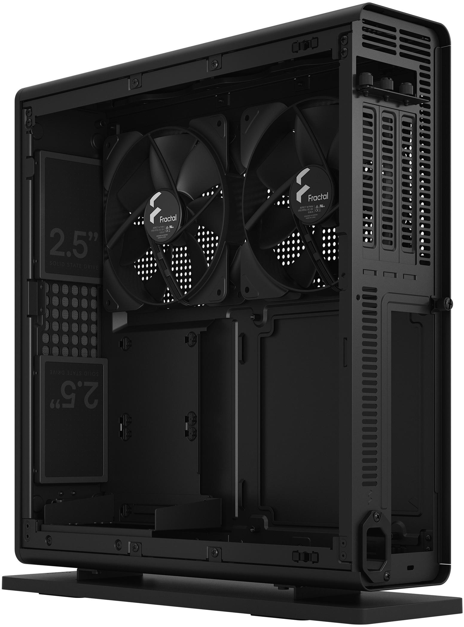 Fractal Design - Torre Mini-ITX Fractal Design Ridge Black PCIe 4.0