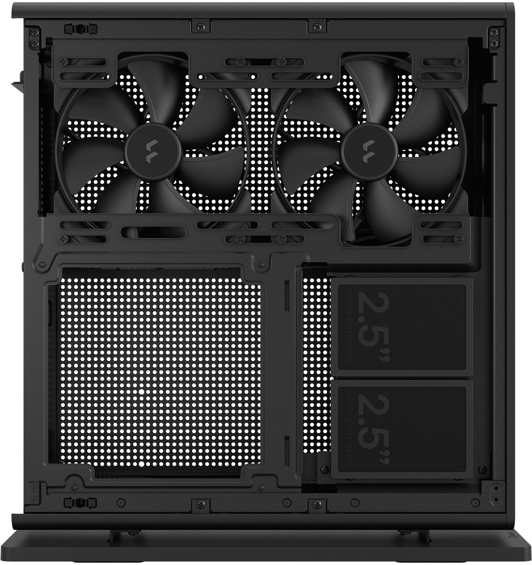 Fractal Design - Torre Mini-ITX Fractal Design Ridge Black PCIe 4.0