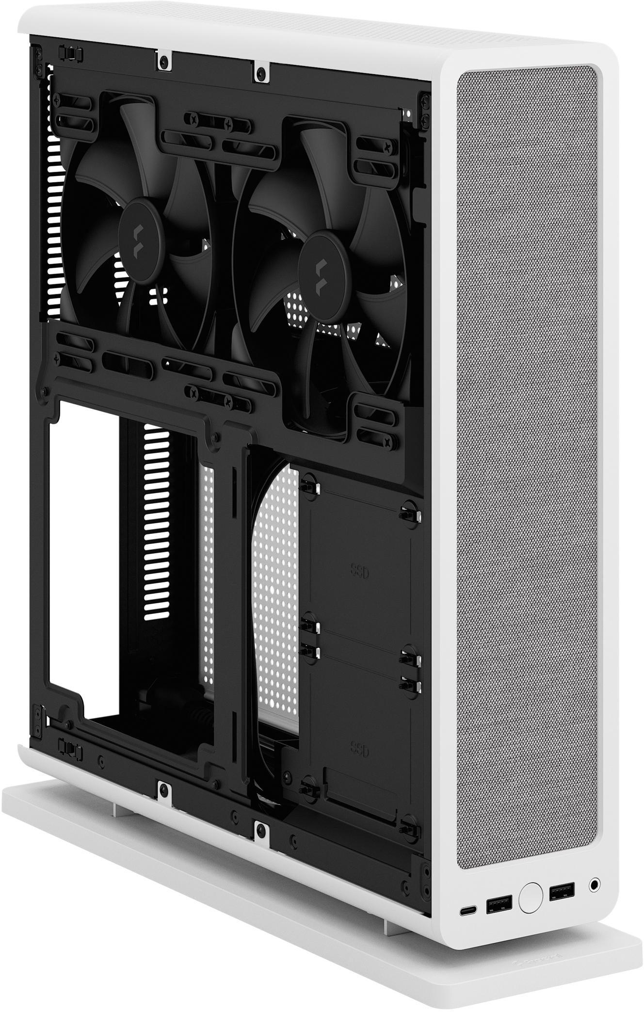 Fractal Design - Torre Mini-ITX Fractal Design Ridge White PCIe 4.0