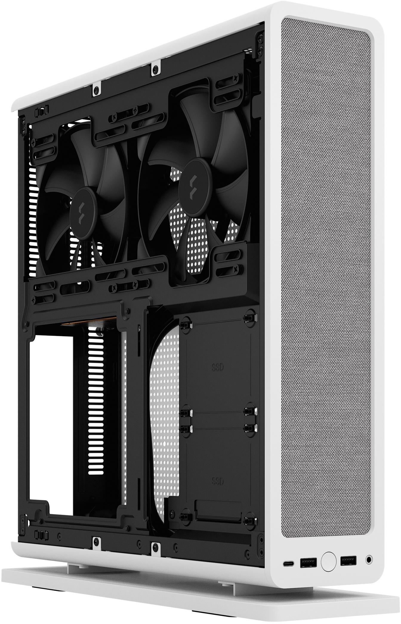 Fractal Design - Torre Mini-ITX Fractal Design Ridge White PCIe 4.0