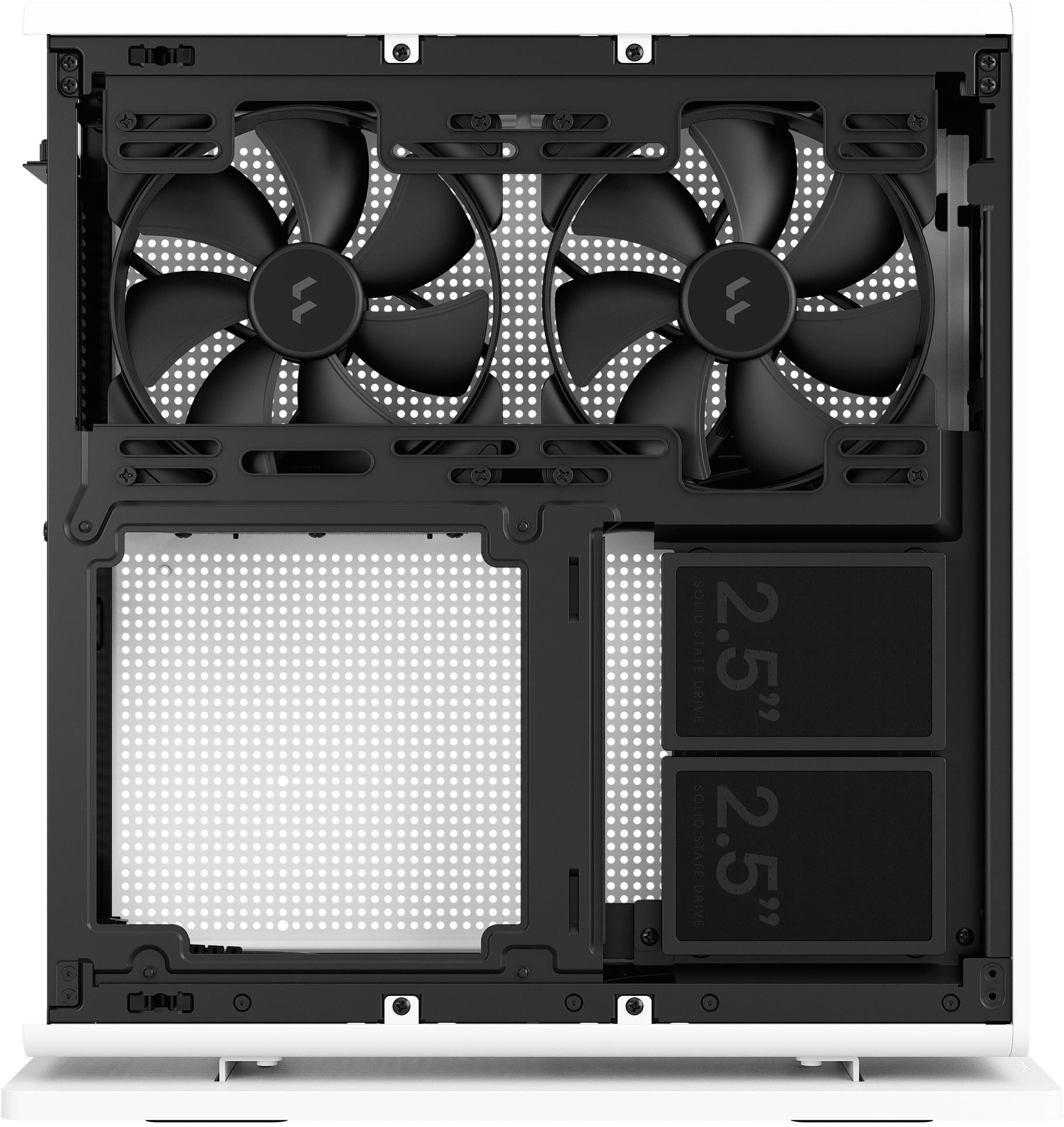 Fractal Design - Torre Mini-ITX Fractal Design Ridge White PCIe 4.0