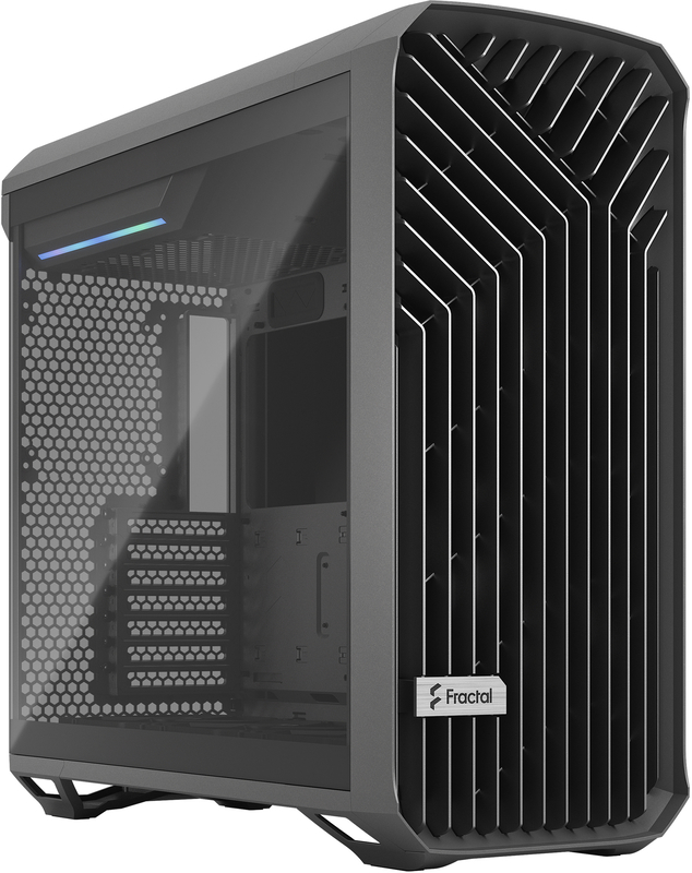 Fractal Design - Torre E-ATX Fractal Design Torrent Gray Cristal Templado Light Tint