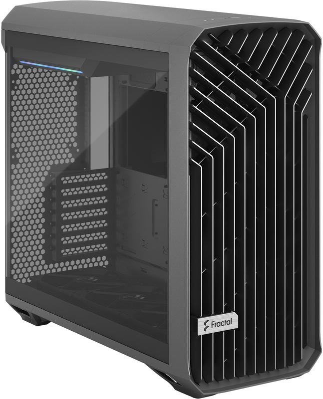 Fractal Design - Torre E-ATX Fractal Design Torrent Gray Cristal Templado Light Tint