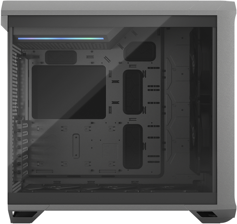 Fractal Design - Torre E-ATX Fractal Design Torrent Gray Cristal Templado Light Tint