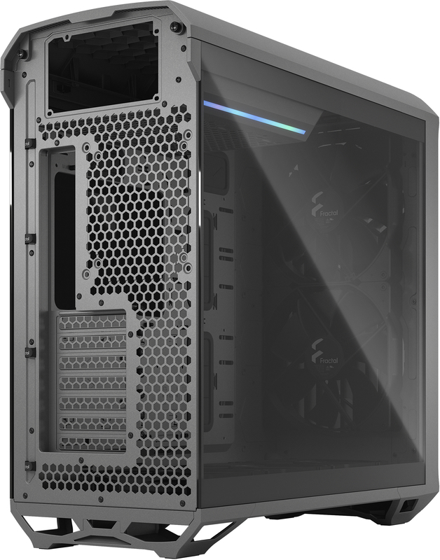 Fractal Design - Torre E-ATX Fractal Design Torrent Gray Cristal Templado Light Tint