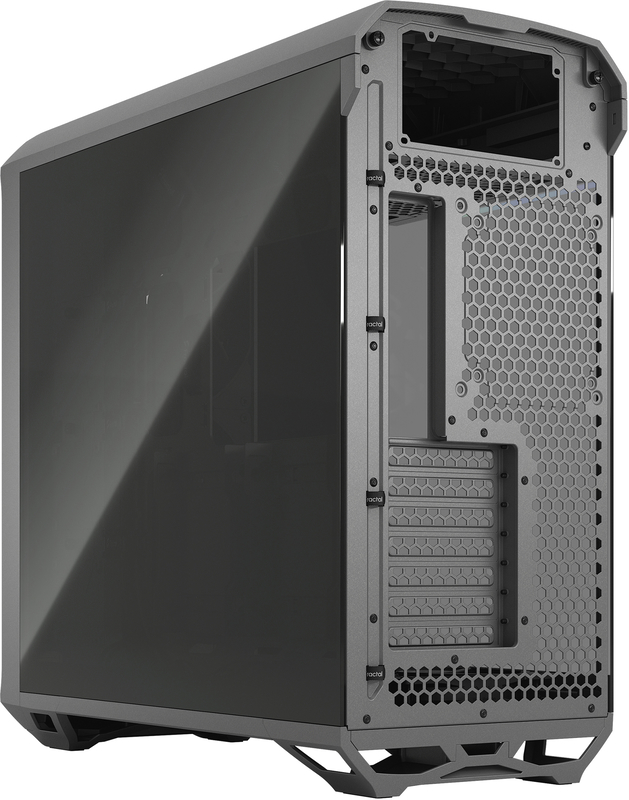 Fractal Design - Torre E-ATX Fractal Design Torrent Gray Cristal Templado Light Tint