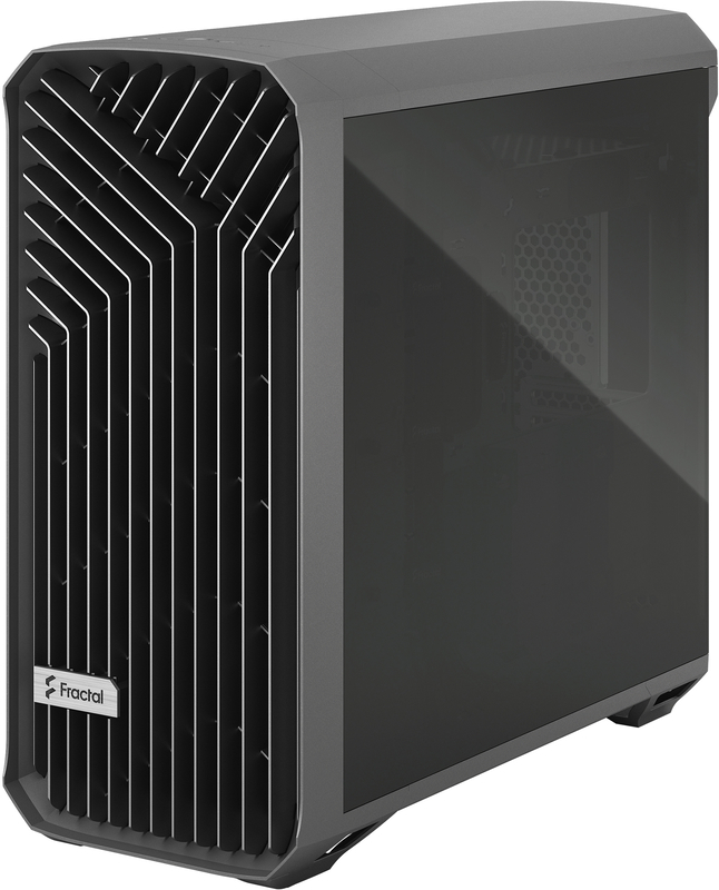 Fractal Design - Torre E-ATX Fractal Design Torrent Gray Cristal Templado Light Tint