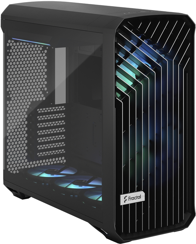 Fractal Design - Torre E-ATX Fractal Design Torrent Black RGB Cristal Templado Light Tint