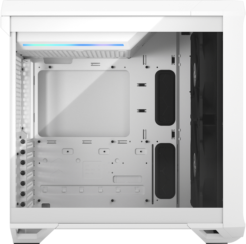 Fractal Design - Torre E-ATX Fractal Design Torrent Compact Blanco Templado Clear Tint