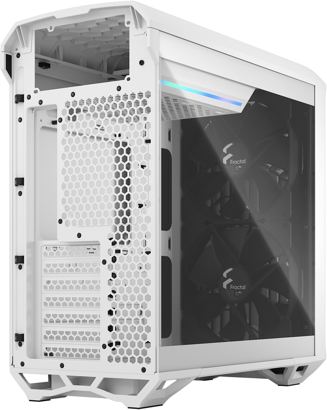 Fractal Design - Torre E-ATX Fractal Design Torrent Compact Blanco Templado Clear Tint