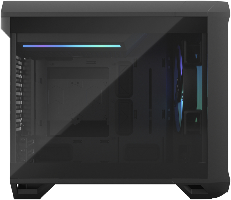 Fractal Design - Torre Mini-ITX Fractal Design Torrent Nano RGB Negro Templado Light Tint