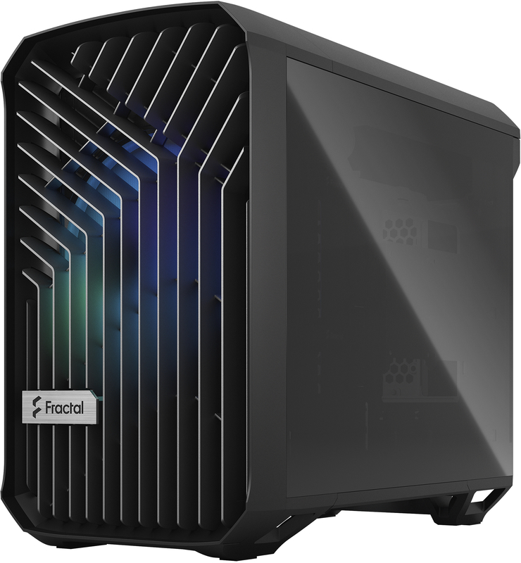 Fractal Design - Torre Mini-ITX Fractal Design Torrent Nano RGB Negro Templado Light Tint