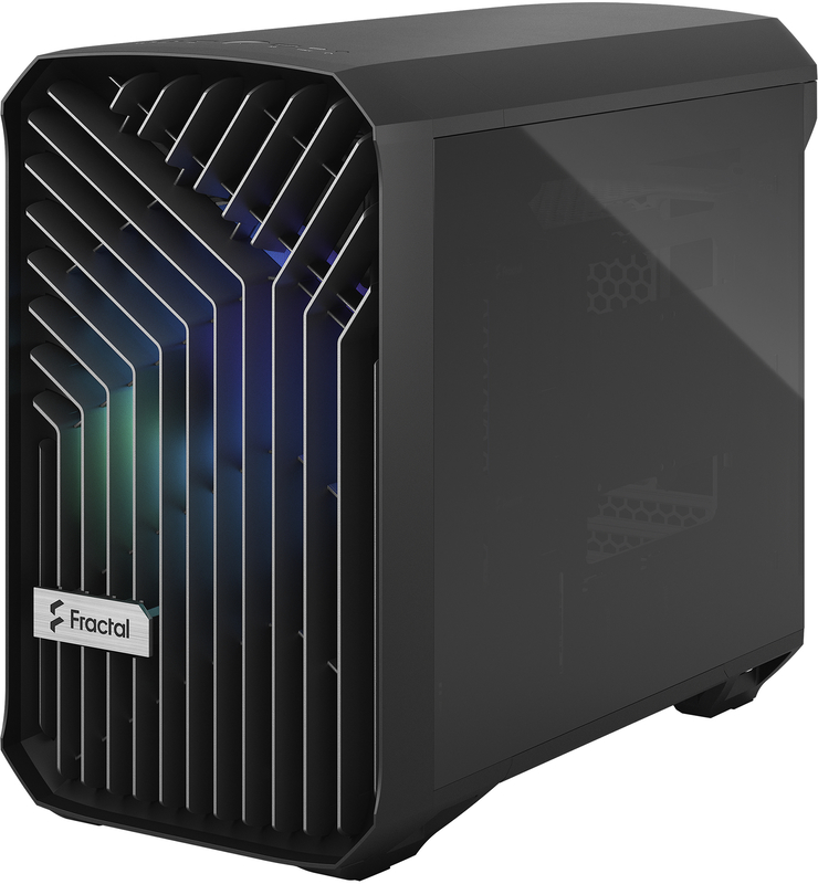 Fractal Design - Torre Mini-ITX Fractal Design Torrent Nano RGB Negro Templado Light Tint