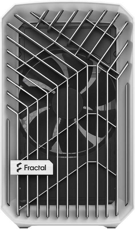 Fractal Design - Torre Mini-ITX Fractal Design Torrent Nano Blanco Templado Clear Tint