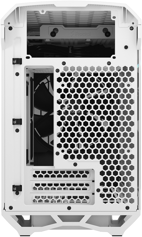 Fractal Design - Torre Mini-ITX Fractal Design Torrent Nano Blanco Templado Clear Tint