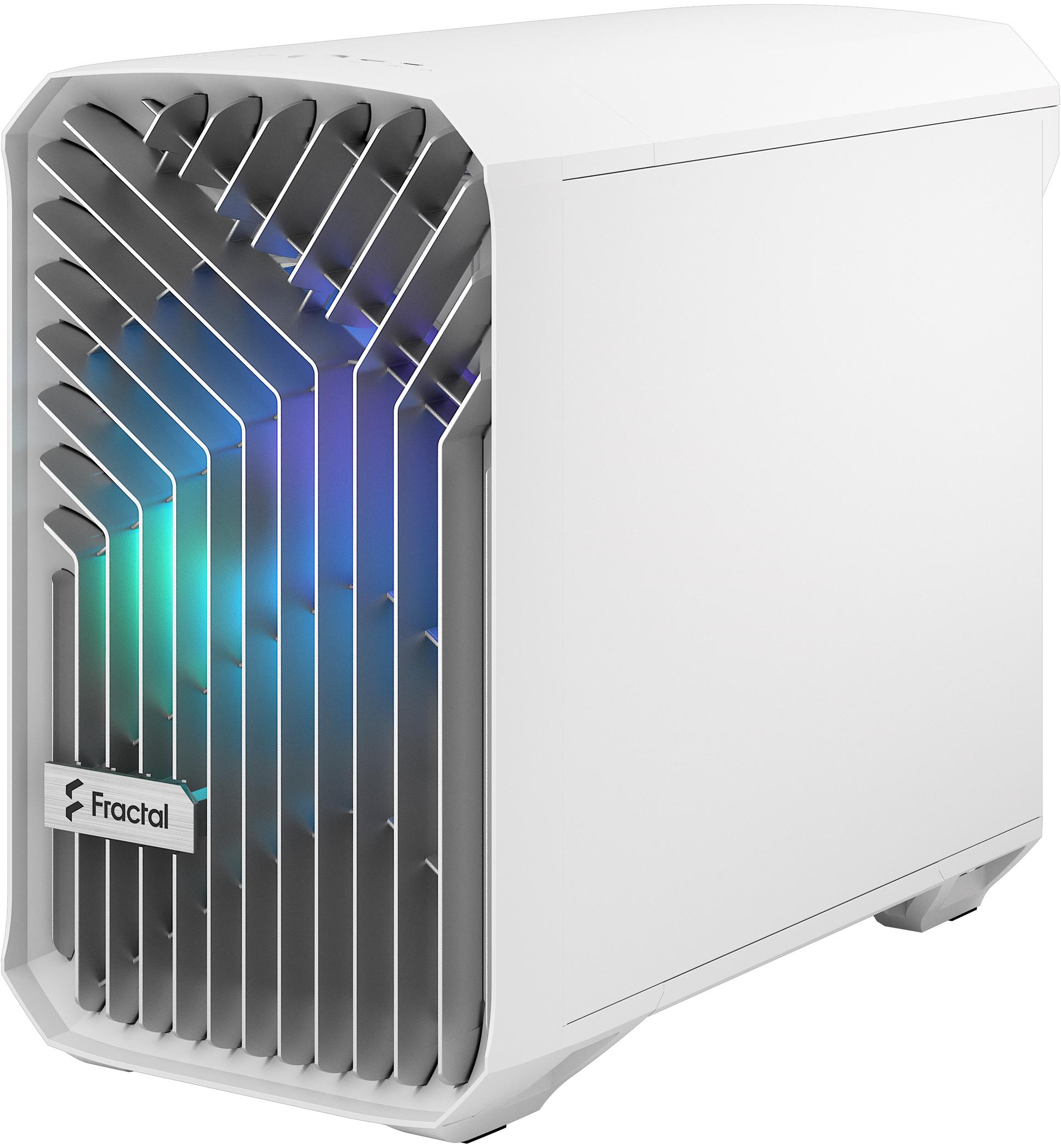 Fractal Design - Torre Mini-ITX Fractal Design Torrent Nano RGB White TG Clear Tint