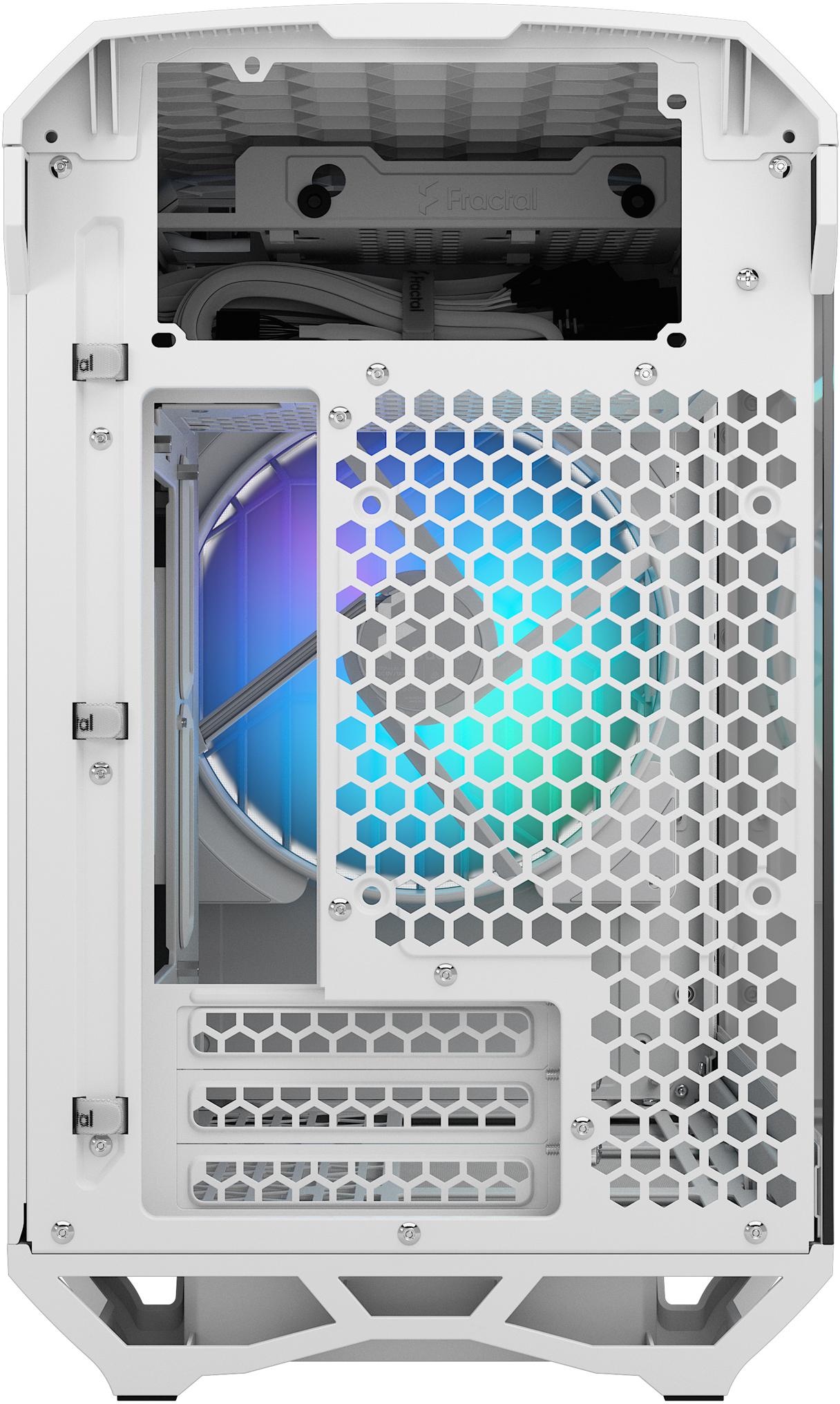 Fractal Design - Torre Mini-ITX Fractal Design Torrent Nano RGB White TG Clear Tint