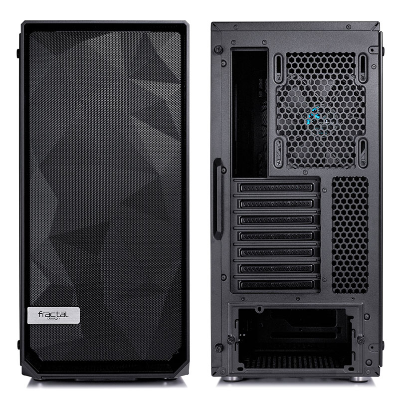 Fractal Design - Torre ATX Fractal Design Meshify C Blackout TG Light Tint