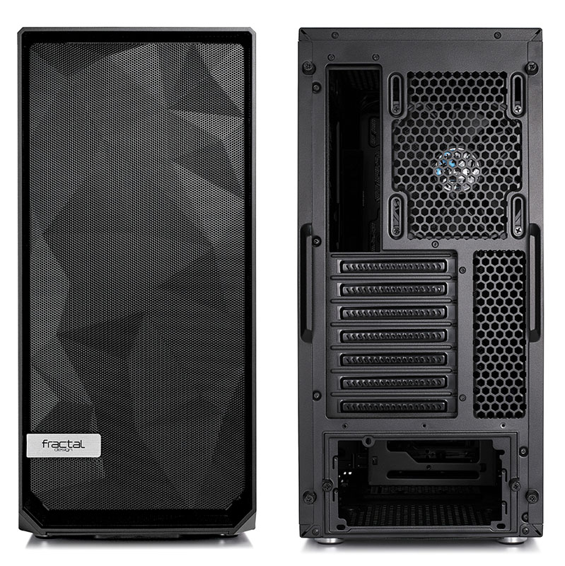 Fractal Design - Torre ATX Fractal Design Meshify C Solid Side Panel