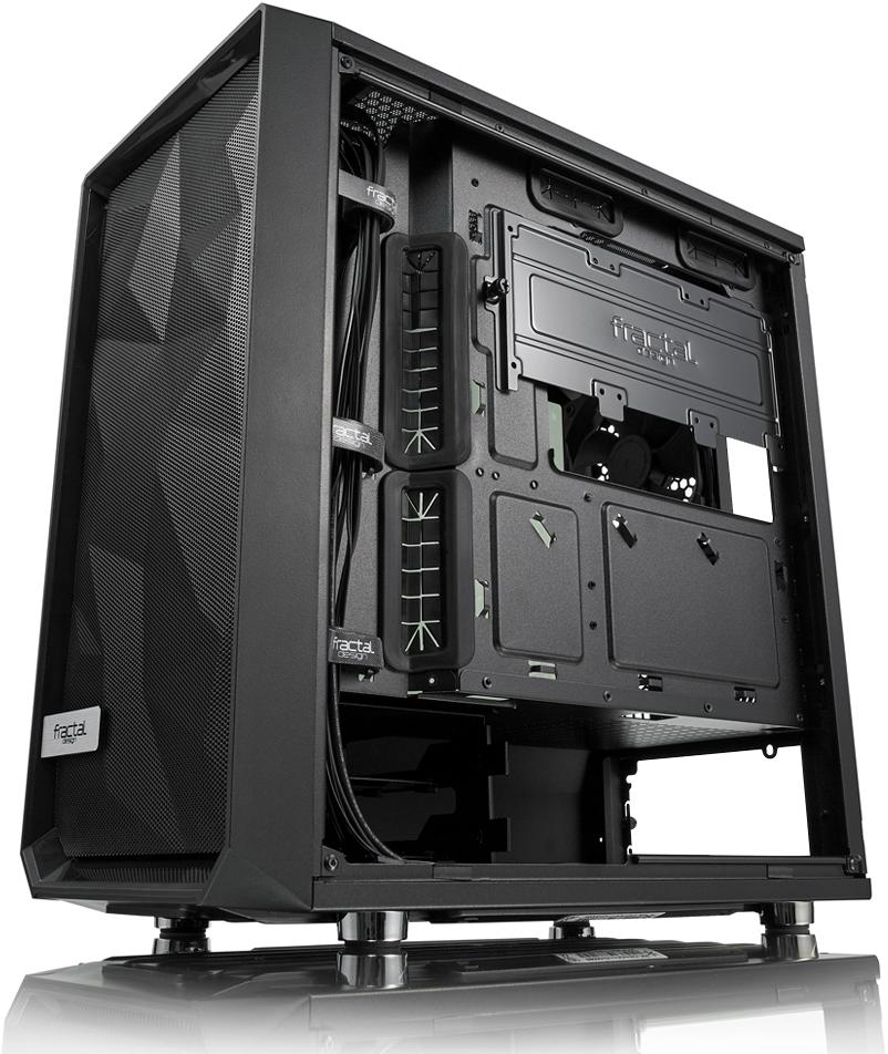 Fractal Design - Torre Micro-ATX Fractal Design Meshify Mini C Black TG