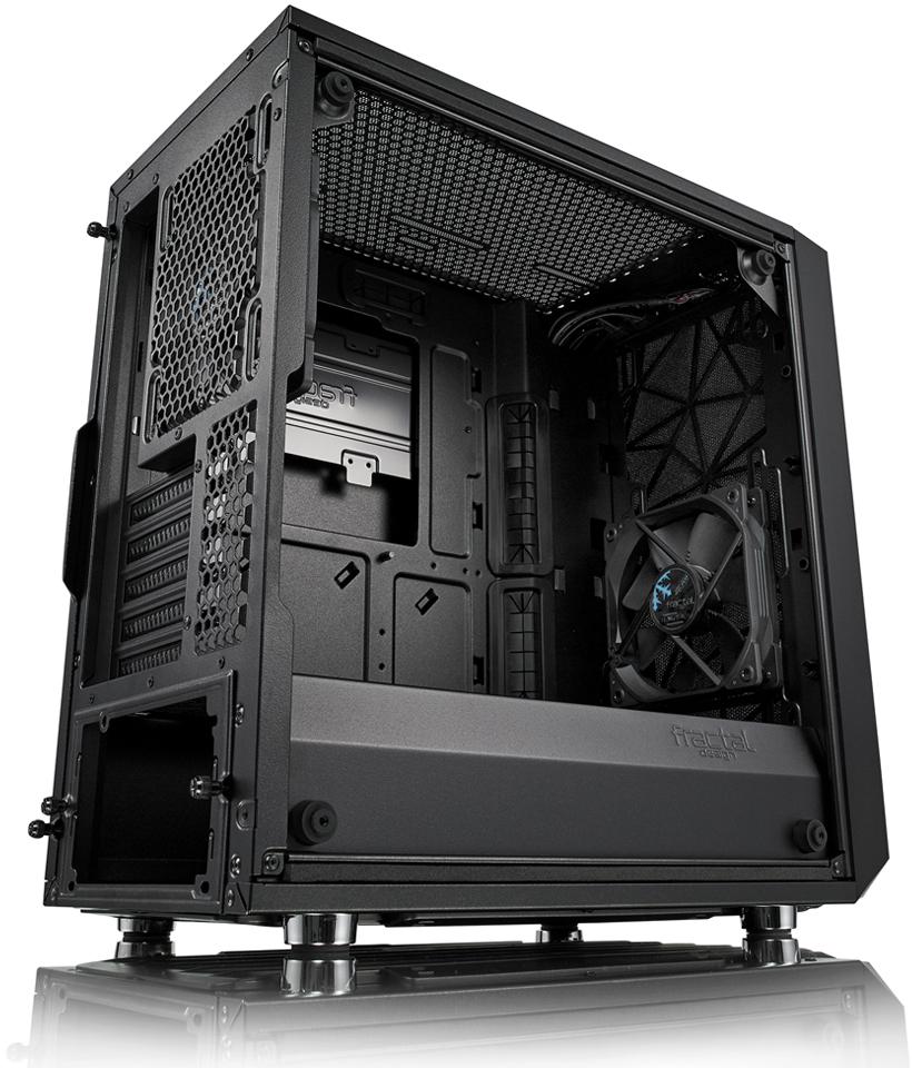 Fractal Design - Torre Micro-ATX Fractal Design Meshify Mini C Black TG