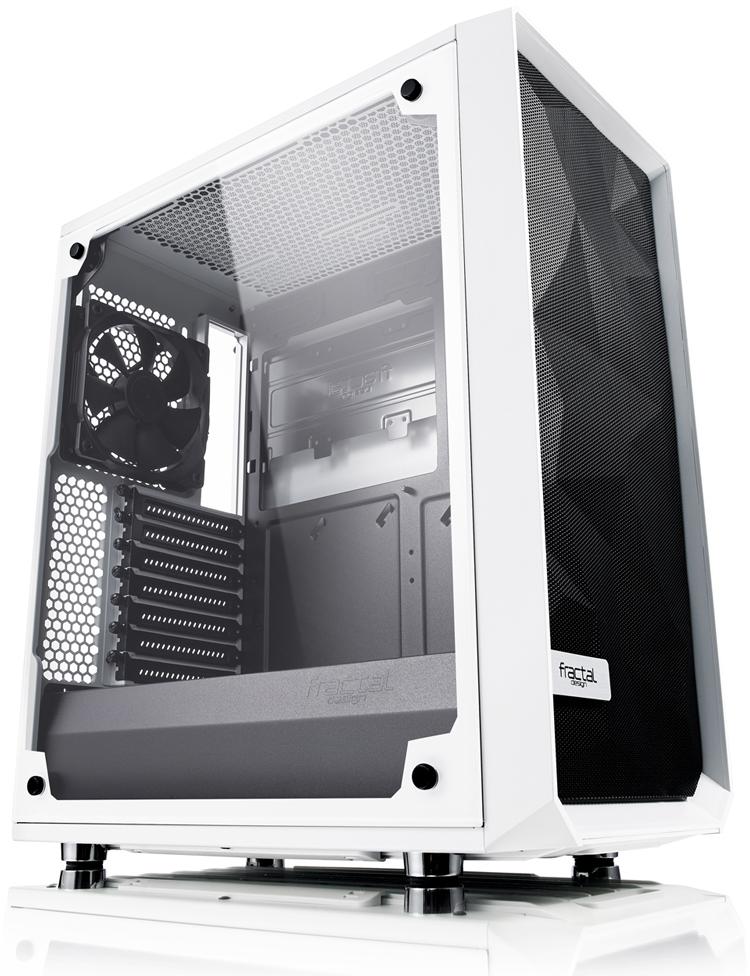 Fractal Design - Torre ATX Fractal Design Meshify C White Tempered Glass