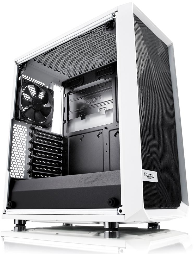 Fractal Design - Torre ATX Fractal Design Meshify C White Tempered Glass