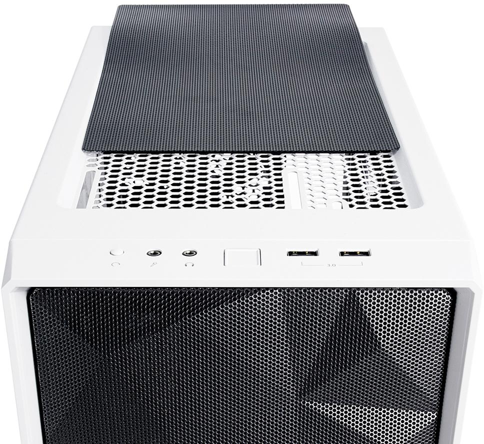 Fractal Design - Torre ATX Fractal Design Meshify C White Tempered Glass