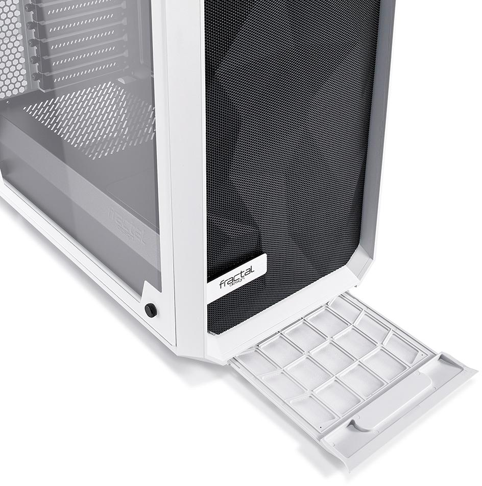 Fractal Design - Torre ATX Fractal Design Meshify C White Tempered Glass