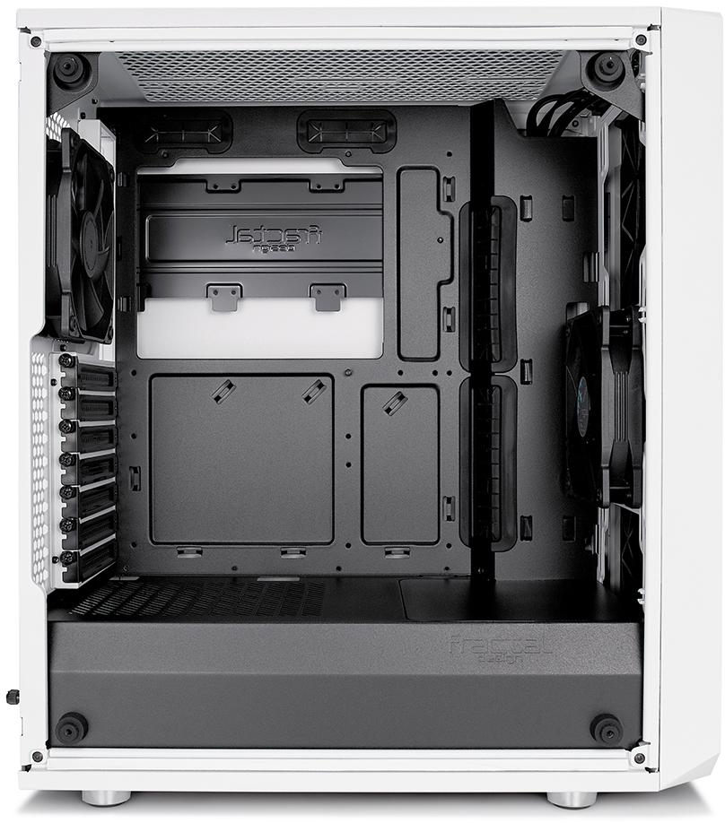 Fractal Design - Torre ATX Fractal Design Meshify C White Tempered Glass