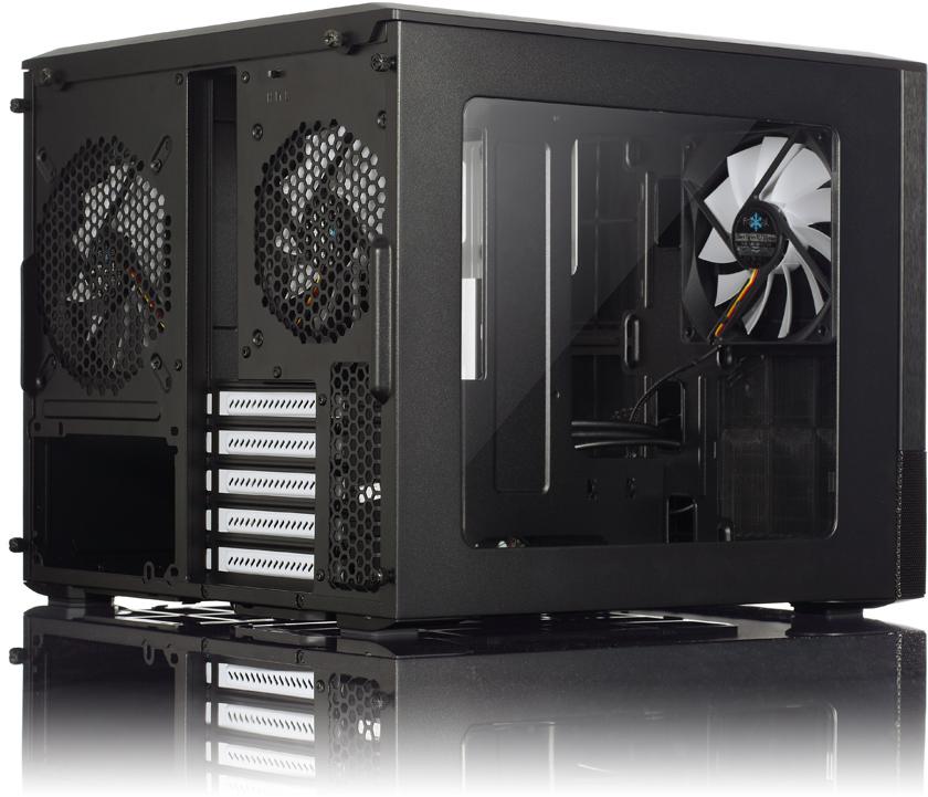 Fractal Design - Torre Micro-ATX Fractal Design Node 804 black