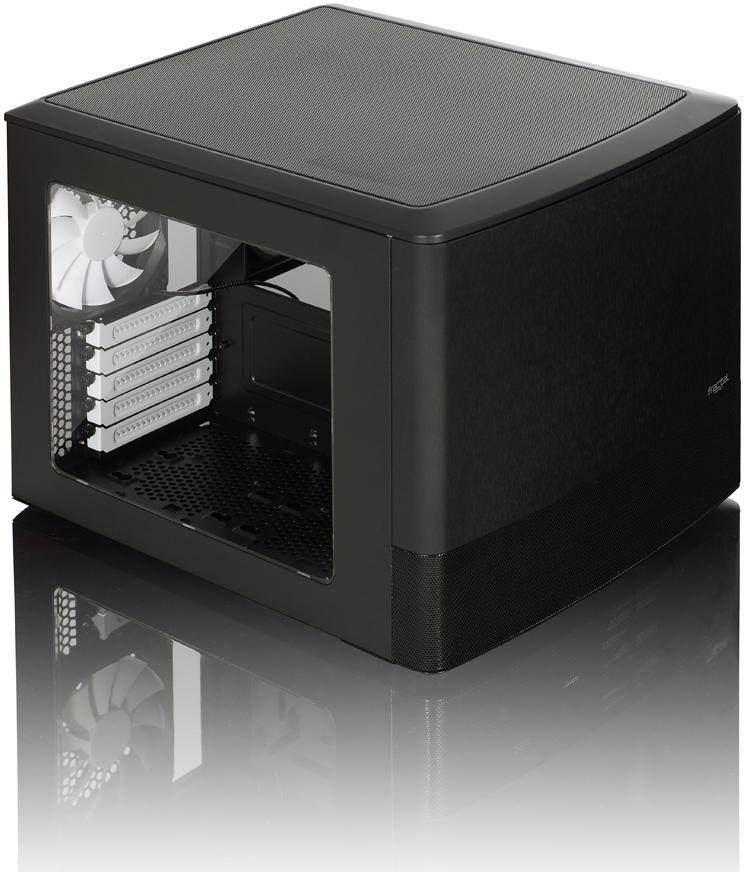 Fractal Design - Torre Micro-ATX Fractal Design Node 804 black