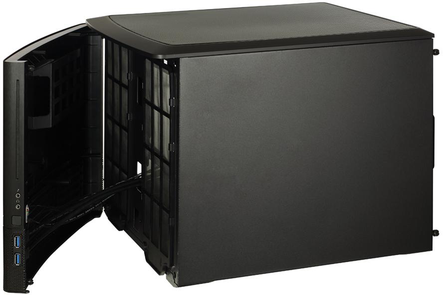 Fractal Design - Torre Micro-ATX Fractal Design Node 804 black